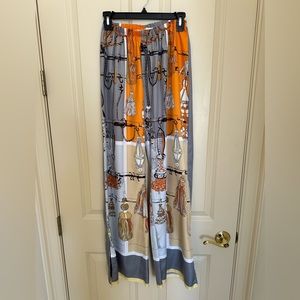 AUN COUTURE Luxurious silk pants